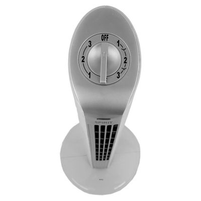 Ventilador de Torre 90cm Spirit Easy 40W de Potência e 3 Velocidades Branco com Prata / 110V