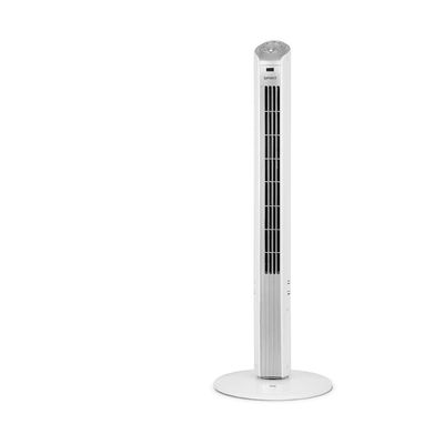 Ventilador de Torre 90cm Spirit Easy 40W de Potência e 3 Velocidades Branco com Prata / 110V