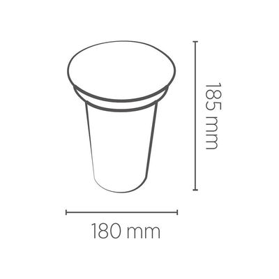 Embutido De Solo Led Save Energy 15w Bivolt Jet Black 2700k Luz Amarela