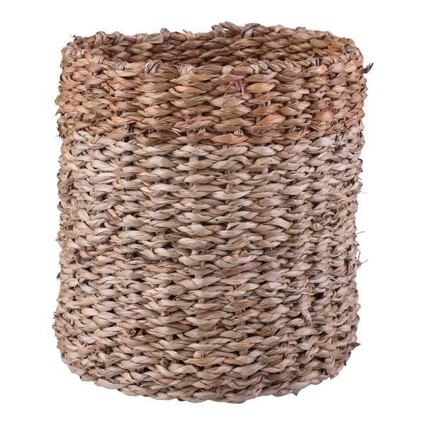 Cesto Decorativo Redondo Cazza Tiki 14x13cm Natural