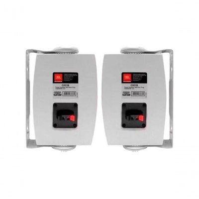 Par De Caixa Som Ambiente Jbl C521b 40w Branca - Par - 2