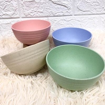 Bowl Lyor Bambu 400ml Saladas Sobremesas Sortidos Lines 13x7cm Tigela para Caldos Sopas