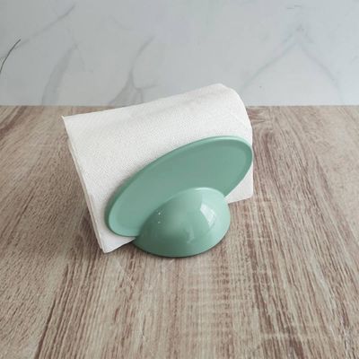 Suporte Porta Guardanapos de Mesa em Plástico Plus UZ Verde Menta