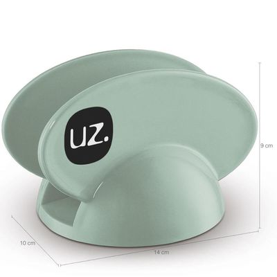 Suporte Porta Guardanapos de Mesa em Plástico Plus UZ Verde Menta
