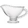 Molheira Pearl Wolff 140ml Cristal Porta Molhos Azeites e Caldas para Mesa Posta Transparente