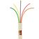 Cabo Manga 5x26 AWG - com Blindagem Bege - 3 Metros