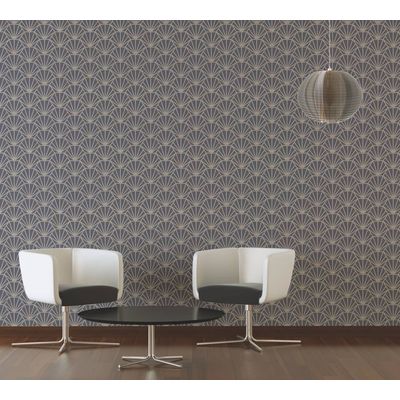 Papel de Parede Daniel Hechter Geometric 375284 - Rolo 10m x 0,53m