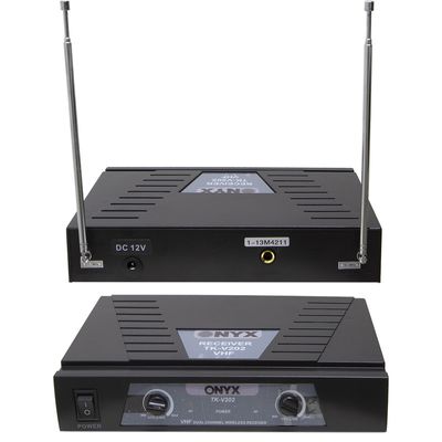 Kit 5 Microfones sem Fio TK V202 VHF Onyx
