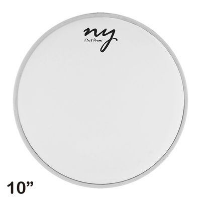Kit 5 Peles Porosas para Bateria 10" Branca New York