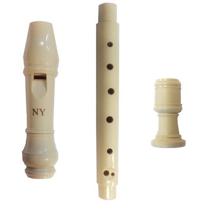 Kit 25 Flautas Doce Germânica FL 20G New York