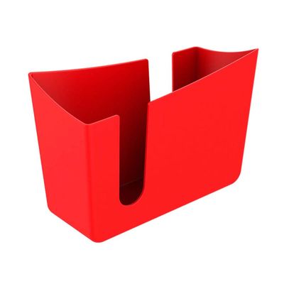 Kit 12 Porta Guardanapos de Mesa Organizador Trio Crippa Vermelho Restaurante Lanchonete