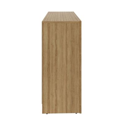 Balcão para Escritório com 2 Portas e 1 Prateleira ME4103 Amêndoa Tecnomobili