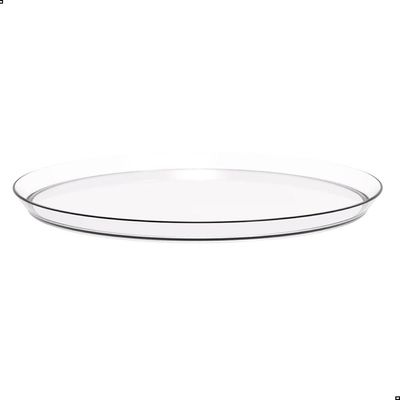 Porta Bolo Torta 25cm Transparente Glassy com Cúpula Crippa Boleira Doces Petiscos