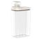 Dispenser para Sabão Líquido Amaciante 2,3L Flow Bege com Tampa Medidora Ou