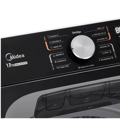Lavadora Midea Wave Agitator 13kg Branco 220V