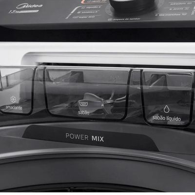 Lavadora Midea Wave Agitator 13kg Branco 220V