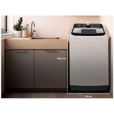Lavadora Midea Wave Agitator 13kg Branco 220V