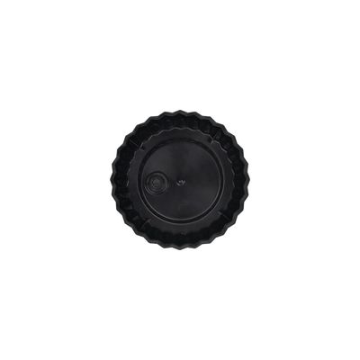 Vaso Cachepot Wave 15cm Preto