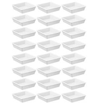 Kit 24 Molheiras Para Shoyu Brancos 50ml Sushi Potes Porta Molhos Japonês Coza Uno