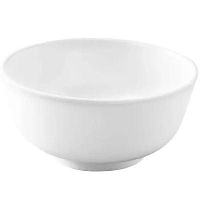 Kit 6 Bowls Melamina Branco Cumbuca 150ml Haus Tigela Fruta Cereais Serenata Hotel