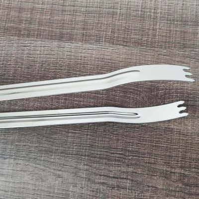 Pegador de Churrasco Carne Inox Cabo Longo Madeira 47cm Tramontina