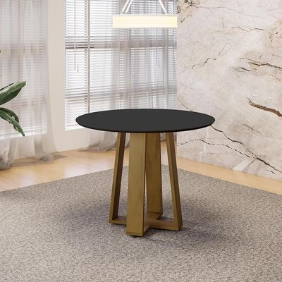Mesa De Jantar Redonda 103cm Multimóveis Cr50043