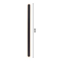 Arandela Sindora Dcb03155 Led 80cm Preta Bivolt