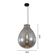 Lustre Pendente Sindora Dcd04011 G Preto - Fumê E27 Bivolt