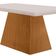 Mesa Para Sala De Jantar Aida 180cm Em Mdf E Vidro Off White