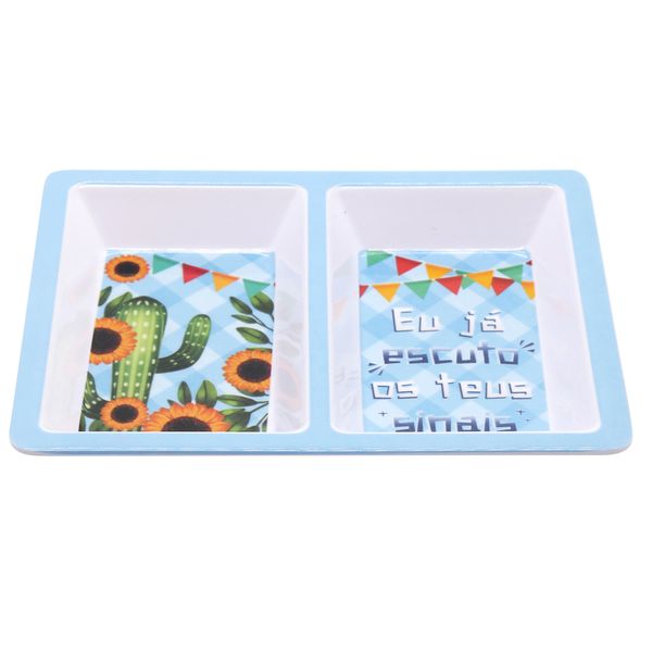 Petisqueira Melamina Junina 20x15cm CV245257 PlayFun