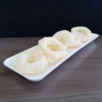 Kit 50 Petisqueiras 31,5x9,5x3cm Brancas Prato Coza Porções Restaurante Bar