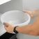Conjunto 5 Bacias 5L Flow Pega Ergonômica Bege Resistente OU para Cozinha e Lavanderia