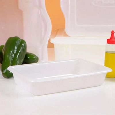 Kit 6 Bandejas de Plástico 7L Bacia Plasvale 45x30x8cm Açougue Restaurante