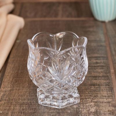 Kit 5 Mini Vasos Decorativos 8x8cm Dublin Porta Colher Crist