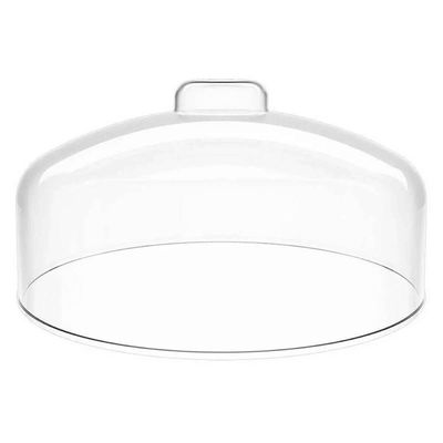 4 Cúpulas para Prato de Bolo Natural Tampa de Plástico 31cm Haus Concept