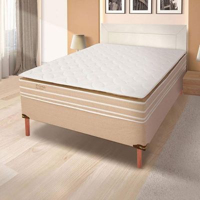 Conjunto de 9 Pés de Madeira 20cm Dimader Pé para Cama Box Casal Pé Palito Mel