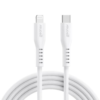 Cabo Usb-c para iPhone Geonav Eslicswt 1,5 metros Branco
