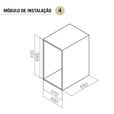 Lixeira Dupla de Cozinha 15L Masutti Copat com Corrediça e Acabamento Inox 304L Preto