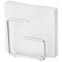 6 Porta Guardanapos de Papel Cromados para Cafeterias Suportes Organizadores de Mesas