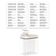 Kit Flow Dispenser para Amaciante Sabão Líquido 1,5L e Eiquetas Identificadoras Ou