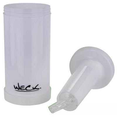 Kit 2 Garrafas Plásticas Store'n Pour 1L Branca Licores Xarope Bar Restaurante