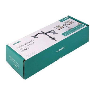 Suporte Articulado Para 2 Monitores 13''-32'' Vesa 100x100 - Sm341c