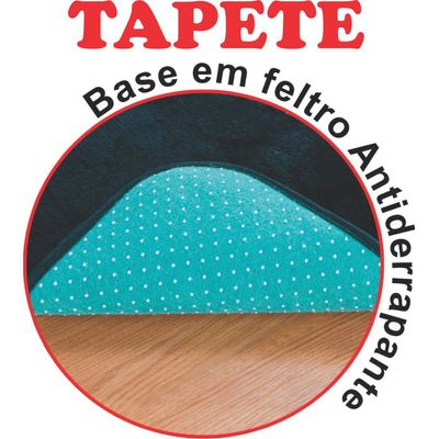 Kit decoração p/ Quarto de Menina = Cortina Malha Jessica + Tapete Pelucia Coroa Baby Pink