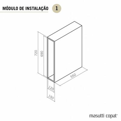 Porta Temperos Condimentos Suporte Deslizante Aço Inox com Corrediça para Móvel Embutir