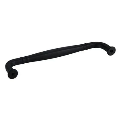 Kit 24 Puxadores para Móveis Alça Preto Fosco 1767 Grenade Armários Gavetas