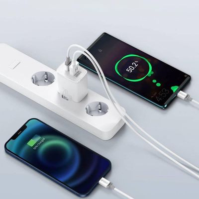 Carregador 20w Turbo Branco Para Iphone 16 Pro Max