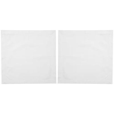 Conjunto de Guardanapos Wolff Mesa Ponto Ajour em Algodão 2 Peças Branco