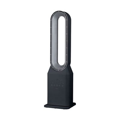 Circulador de Ar Spirit Bladeless com 3 Velocidades Timer Função Bom Sono e Vento Natural Preto com Prata / 220V