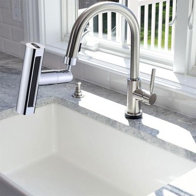 Extensor Torneira Cozinha 4 Modos Cascata Giratorio 360º Agua Alta Pressao Pia Bica Anti Respingos Casa Limpeza Multiuso