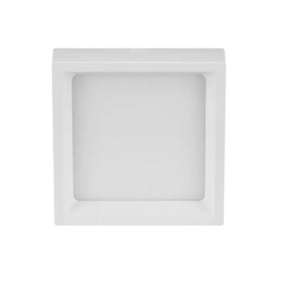 Plafon Sobrepor Recuado Deep 18w 3000k Branco Stella